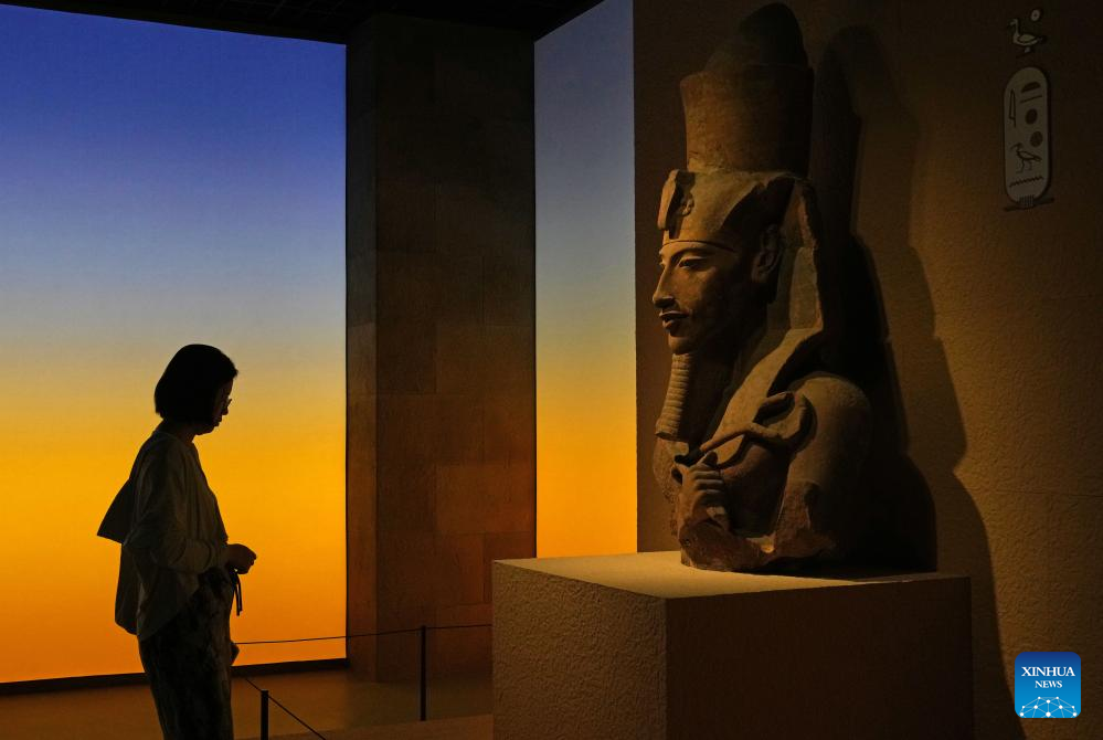 Grand exhibition on ancient Egyptian civilization opens in Shanghai