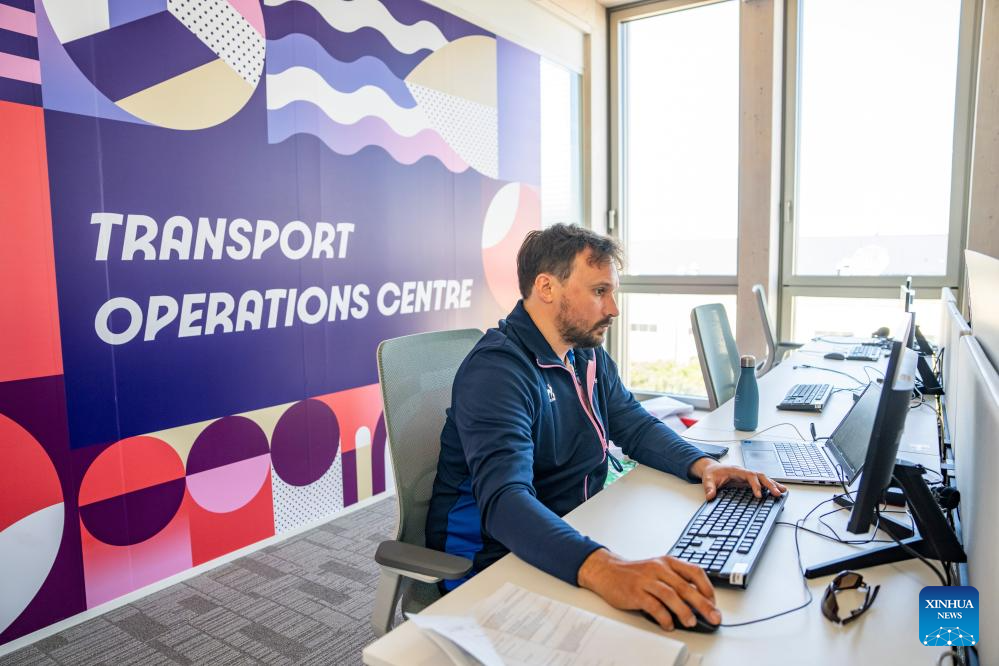 A look at Main Operation Center of Paris 2024 Olympic Games