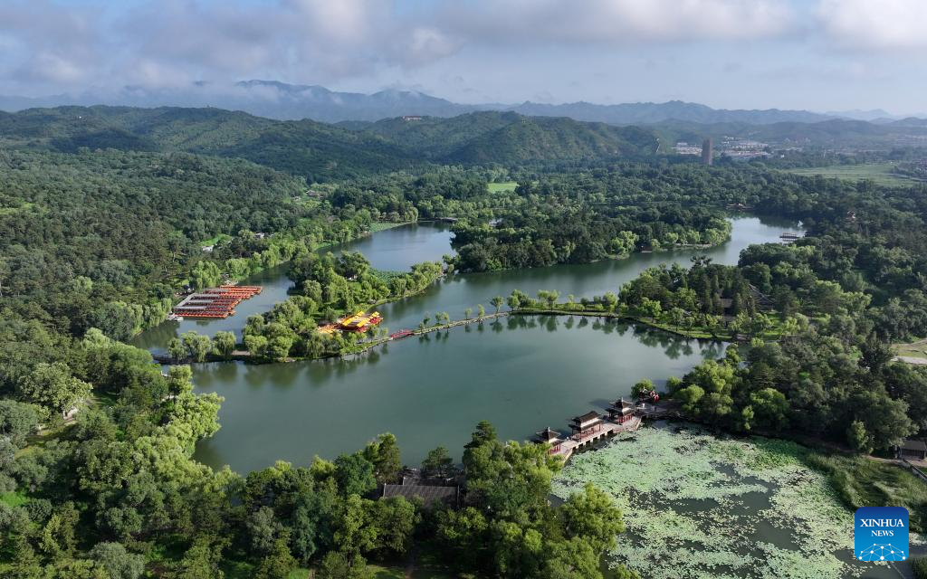 In pics: aerial view of north China's Chengde