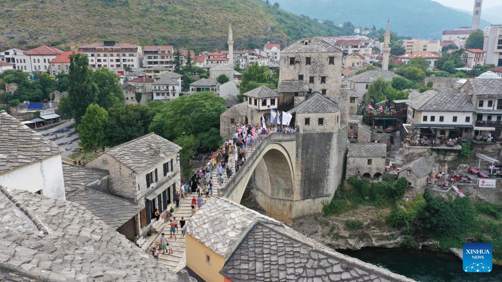 BiH city celebrates 20th anniversary of rebuilding iconic Old Bridge