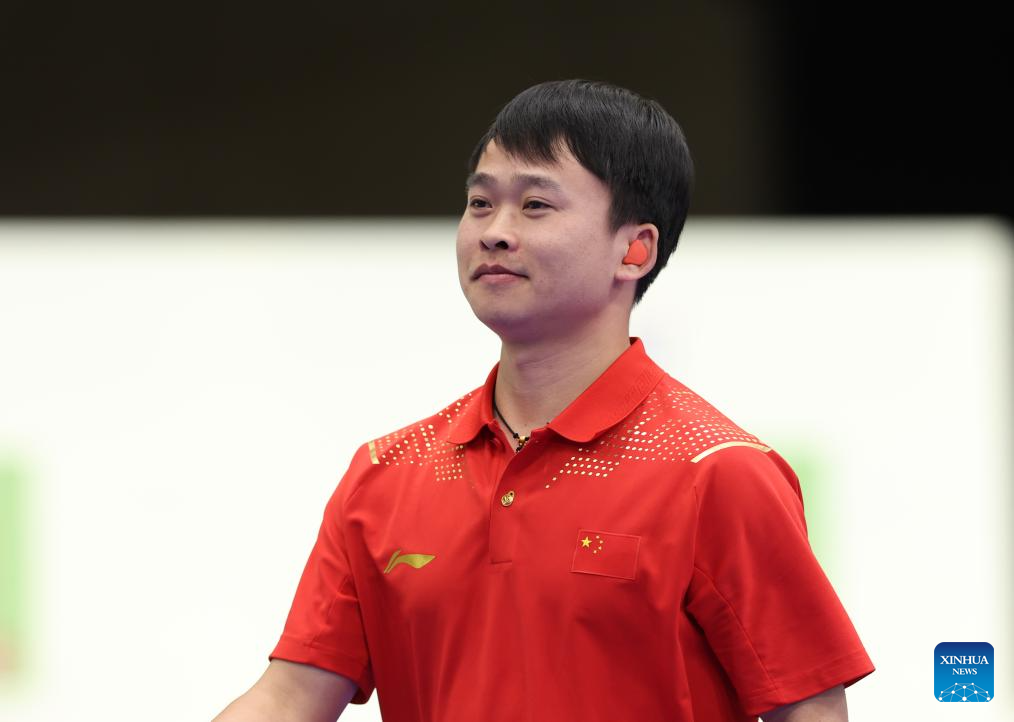 Olympics | China's Xie wins men's 10m air pistol gold at Paris Olympics