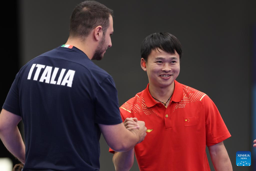 Olympics | China's Xie wins men's 10m air pistol gold at Paris Olympics