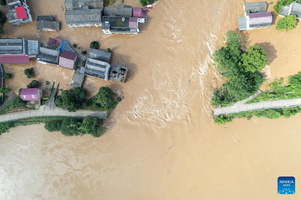 Another dike breach in China's Hunan