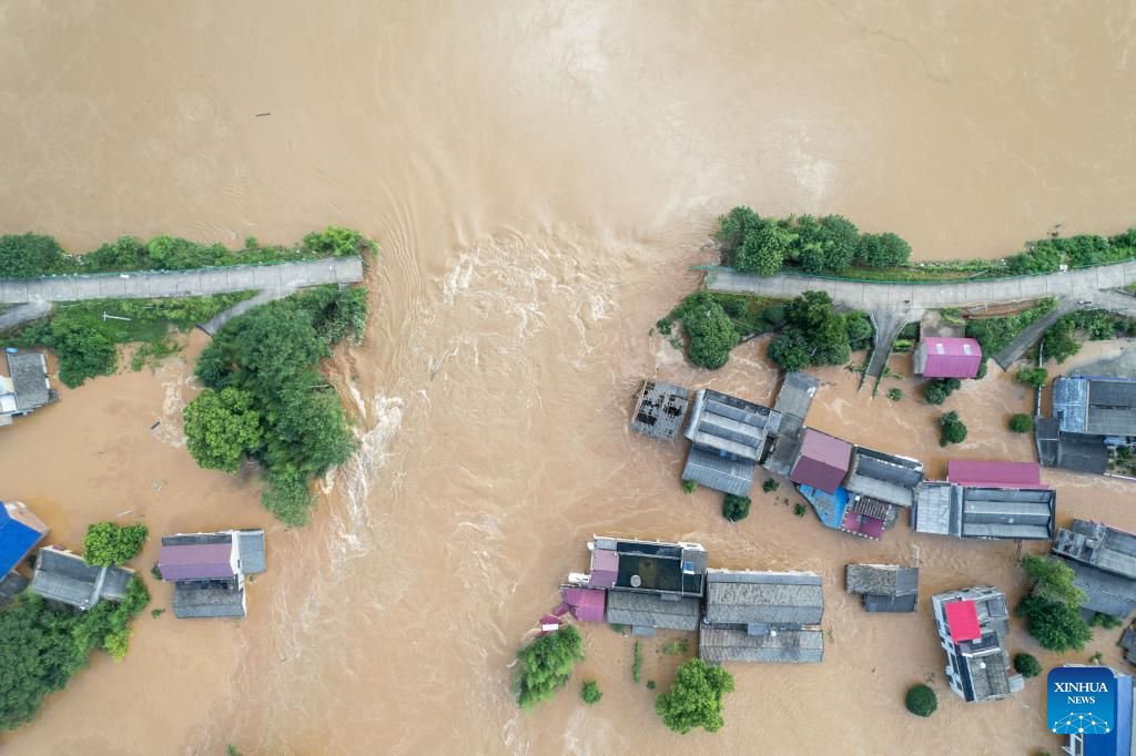 Another dike breach in China's Hunan