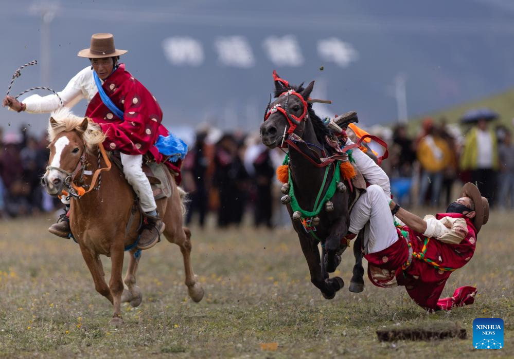 Horse racing event kicks off in SW China's Sichuan