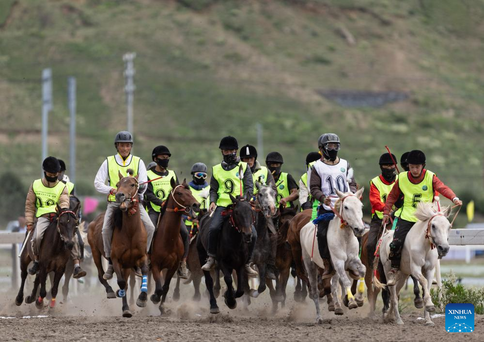 Horse racing event kicks off in SW China's Sichuan