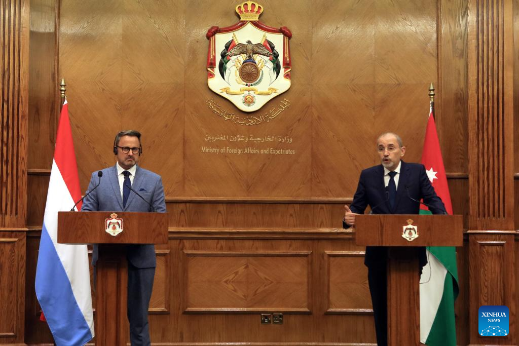 Jordan, Luxembourg urge immediate ceasefire in Gaza, regional tensions de-escalation