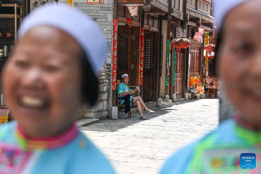 In pics: Tunpu culture preserved in Anshun City, SW China's Guizhou