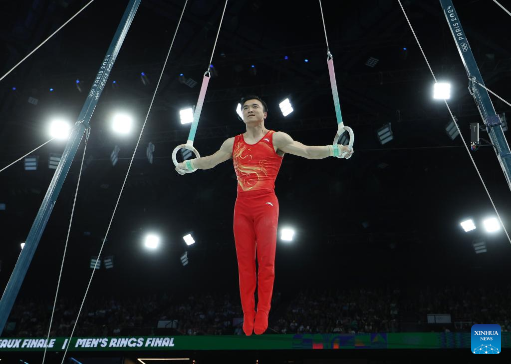 Liu Yang wins China's first gymnastics gold of Paris Olympics