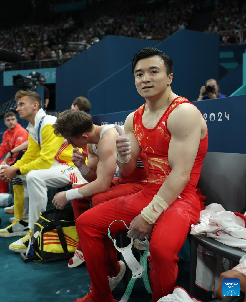 Liu Yang wins China's first gymnastics gold of Paris Olympics