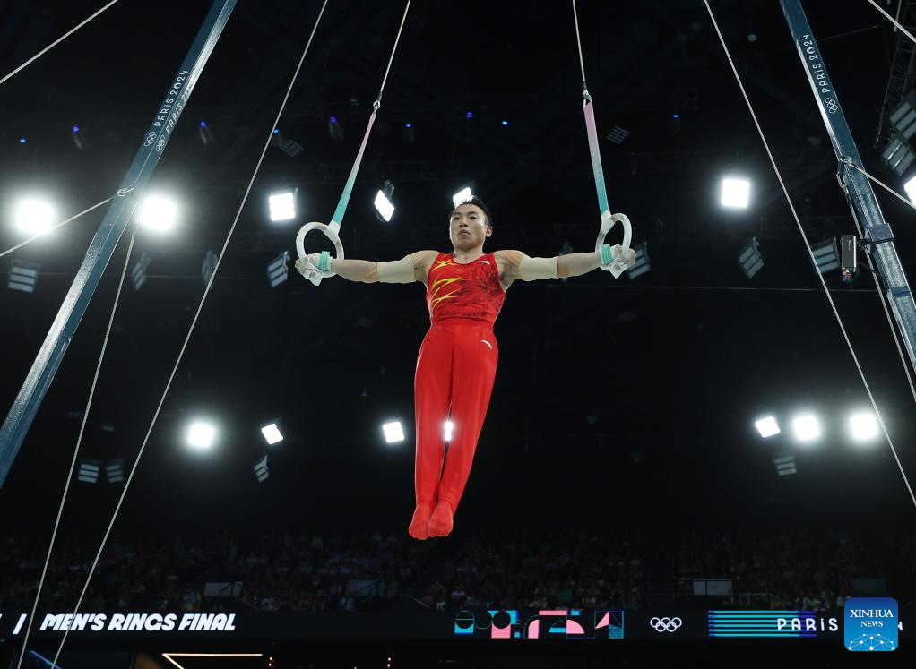 Liu Yang wins China's first gymnastics gold of Paris Olympics