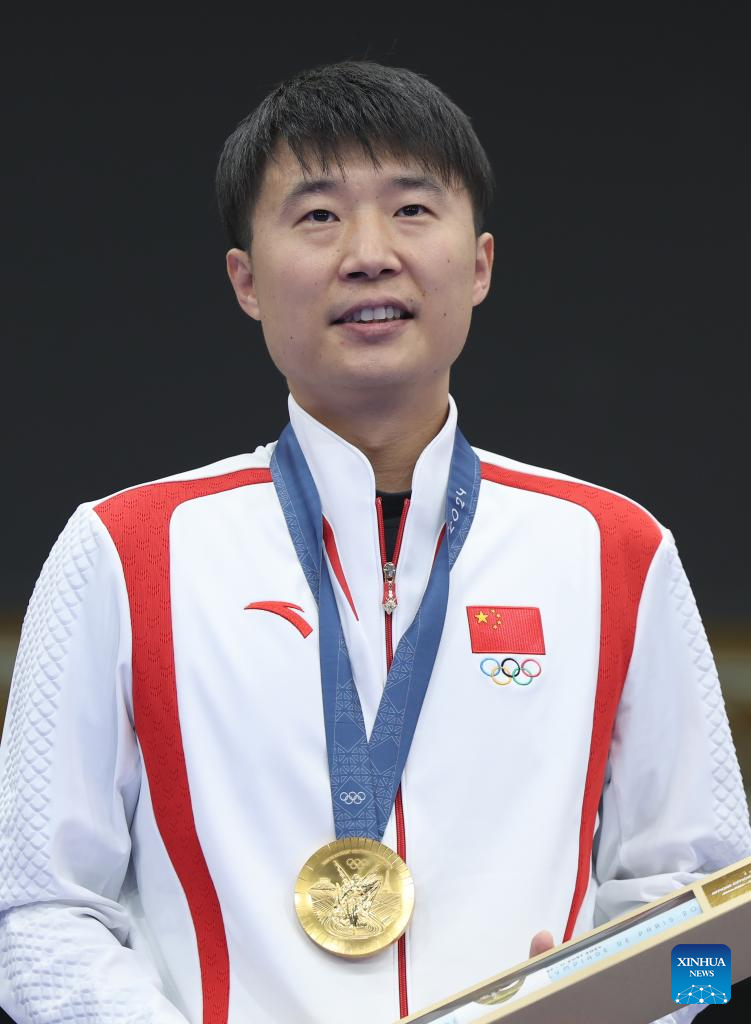 Olympics | China's Li Yuehong wins men's 25m rapid fire pistol gold at Paris Olympics