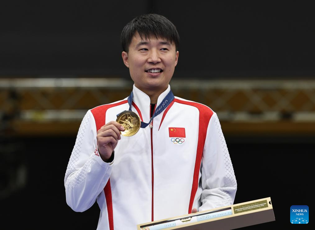 Olympics | China's Li Yuehong wins men's 25m rapid fire pistol gold at Paris Olympics