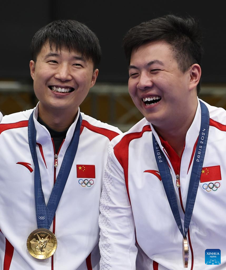 Olympics | China's Li Yuehong wins men's 25m rapid fire pistol gold at Paris Olympics