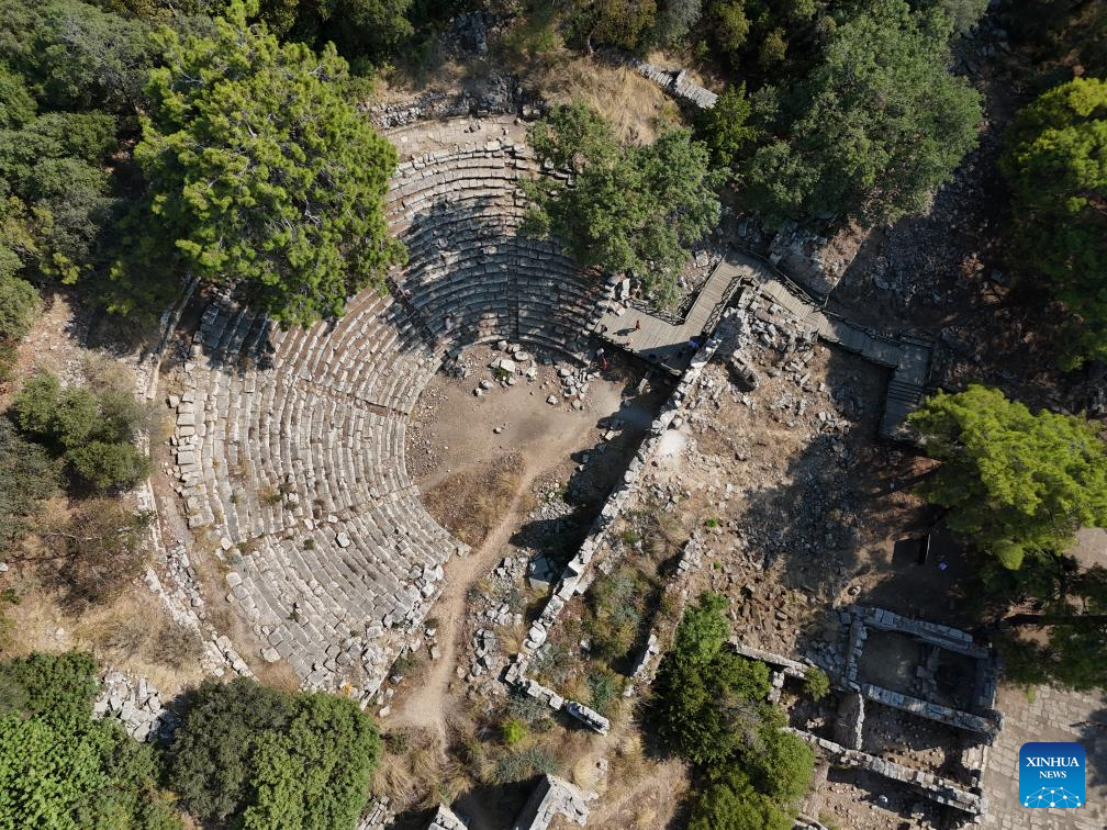 In pics: ruins of ancient city Phaselis in Türkiye