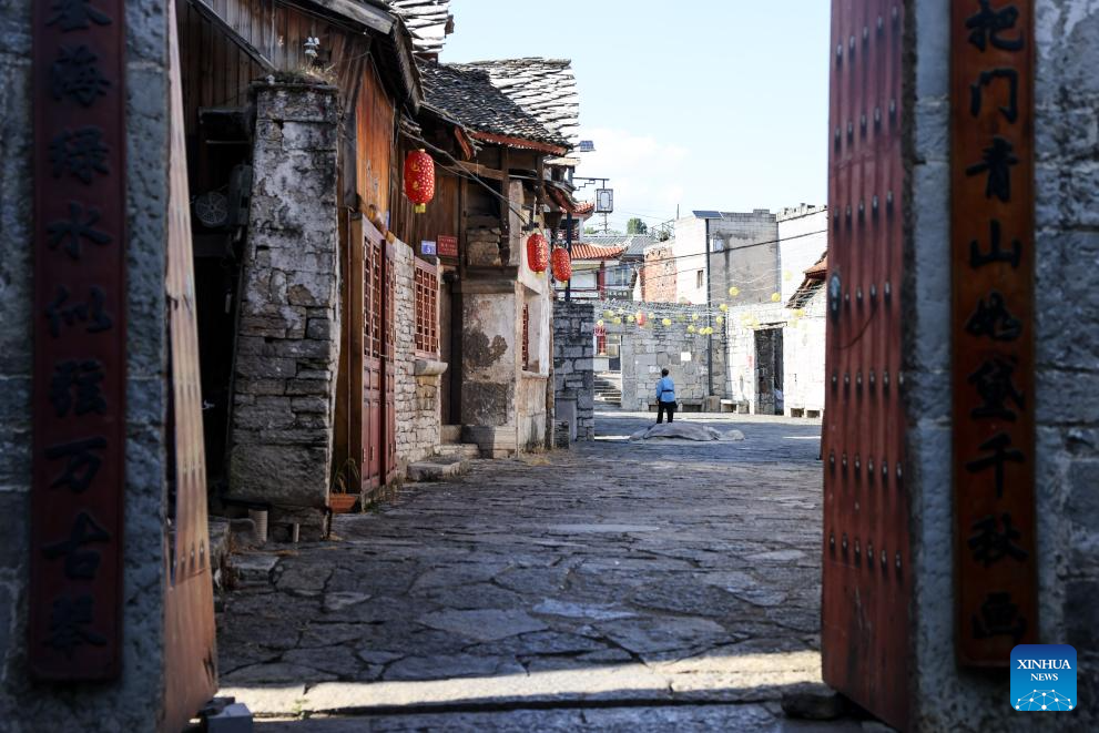 Ancient Tunpu villages attract tourists in Guizhou