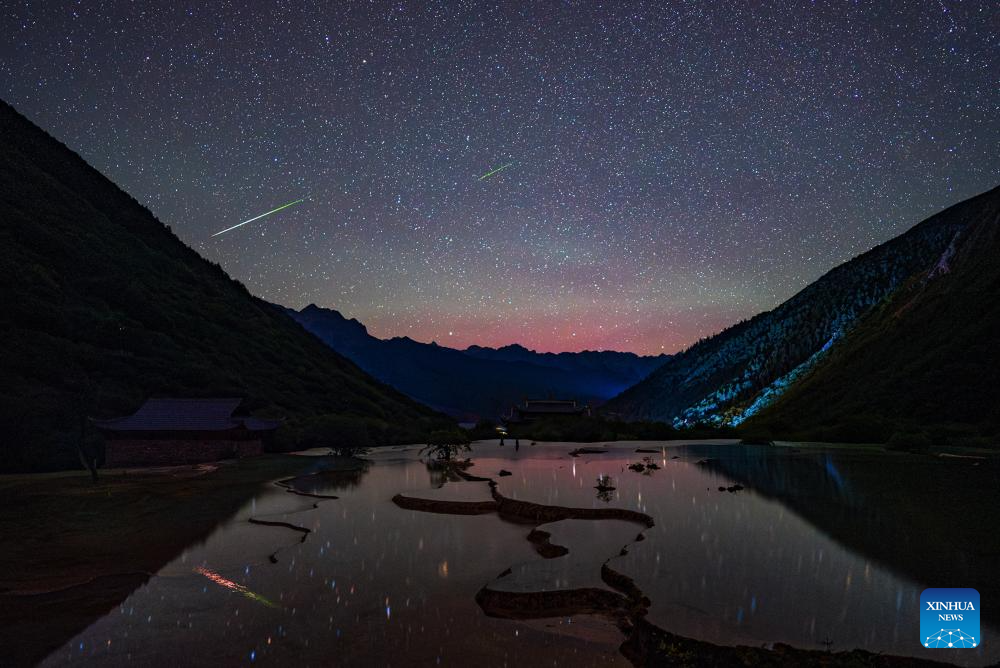 In pics: Perseid meteor shower in Sichuan, SW China