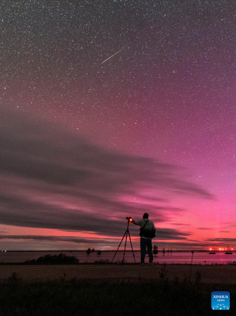 In pics: Perseid meteor shower in Sichuan, SW China