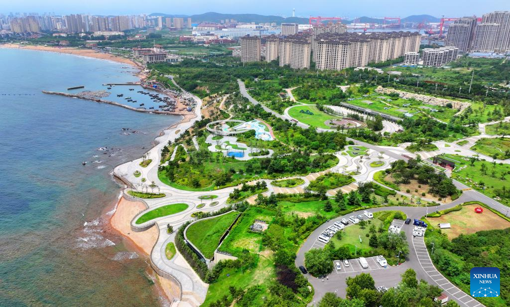 City view of Qingdao, E China's Shandong