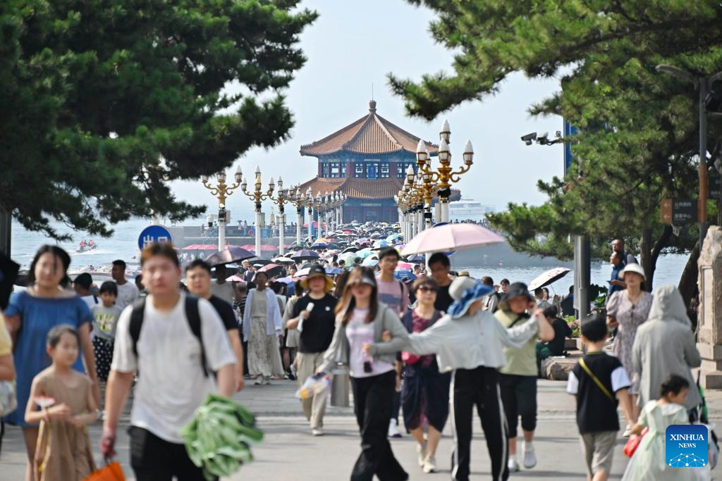 City view of Qingdao, E China's Shandong