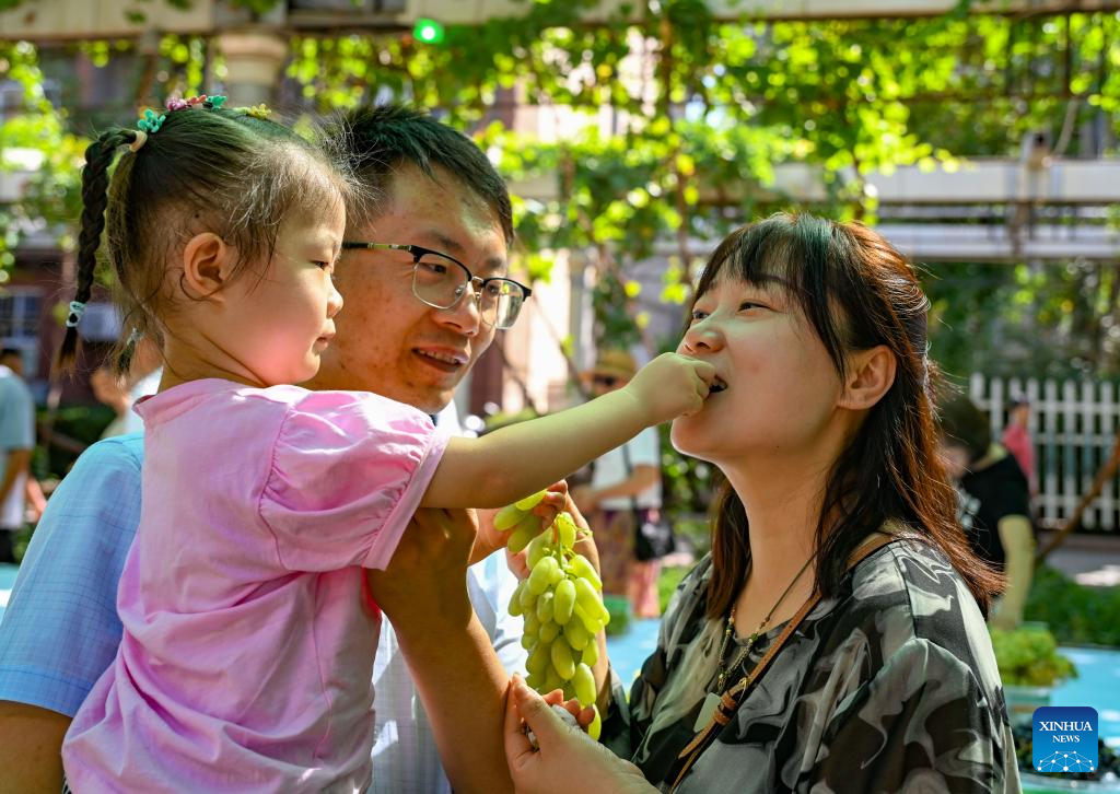 Turpan grape festival kicks off in Xinjiang