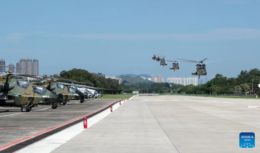 PLA garrison in Hong Kong completes 27th routine rotation