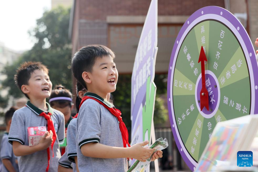 Schools across China host activities to mark start of new semester