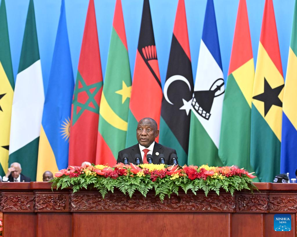 African leaders address opening ceremony of 2024 FOCAC summit