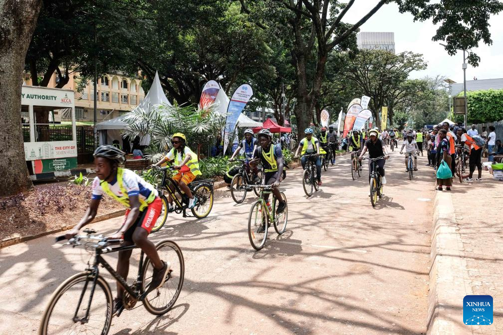 Car-free day event held in Uganda