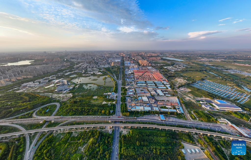 Scenery of Yinchuan, NW China's Ningxia