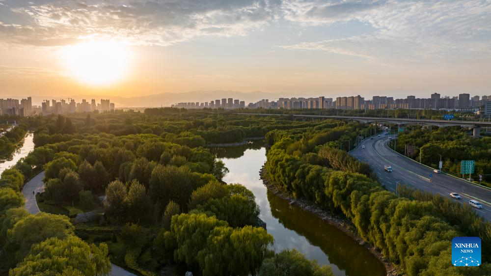 Scenery of Yinchuan, NW China's Ningxia