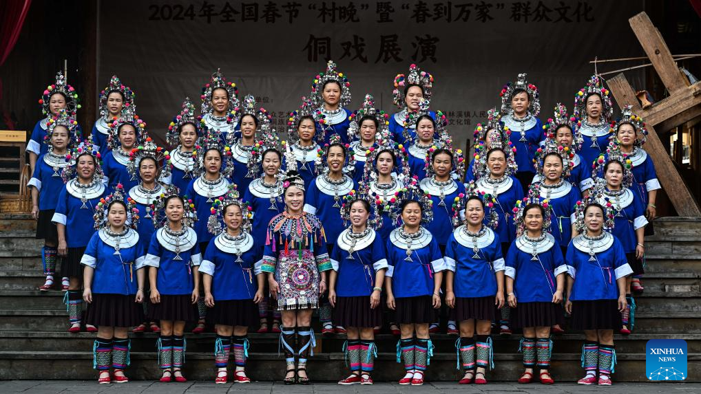 Pic story: inheritor of Grand Song of Dong ethnic group in Guangxi