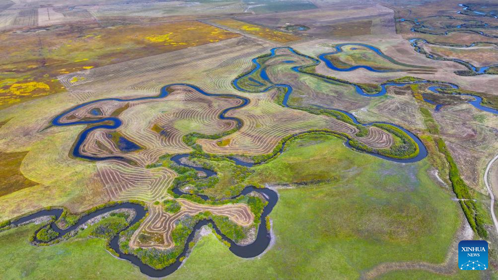 Scenery of Ulgai Grassland in Xilingol, China's Inner Mongolia