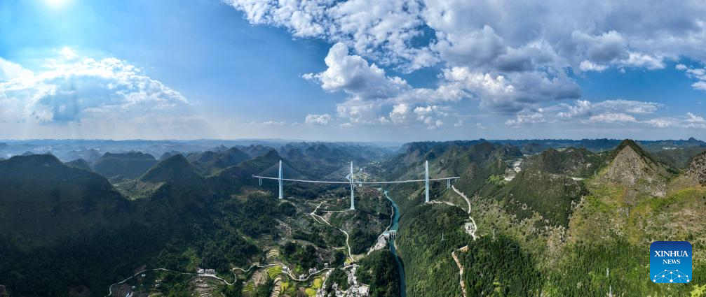 In pics: gigantic bridges in China's Guizhou