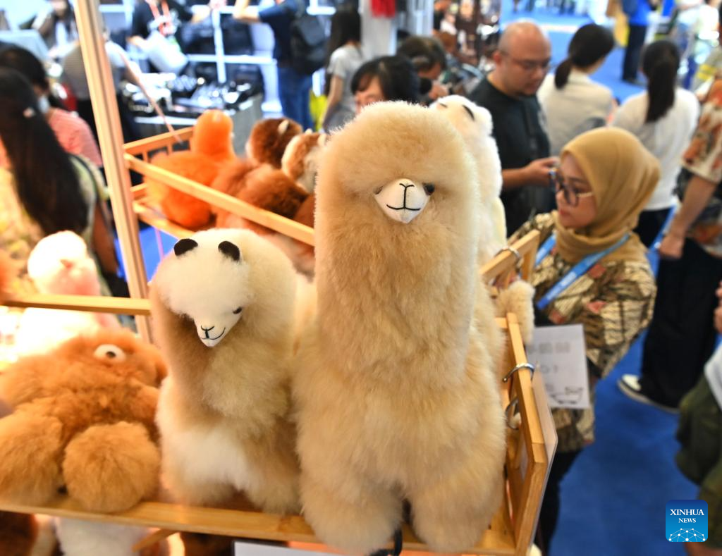 Diverse international products attract visitors at 21st China-ASEAN Expo in Nanning