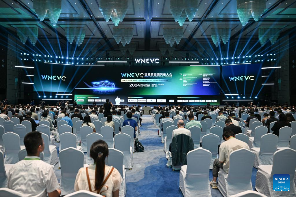 2024 World New Energy Vehicle Congress kicks off in Haikou