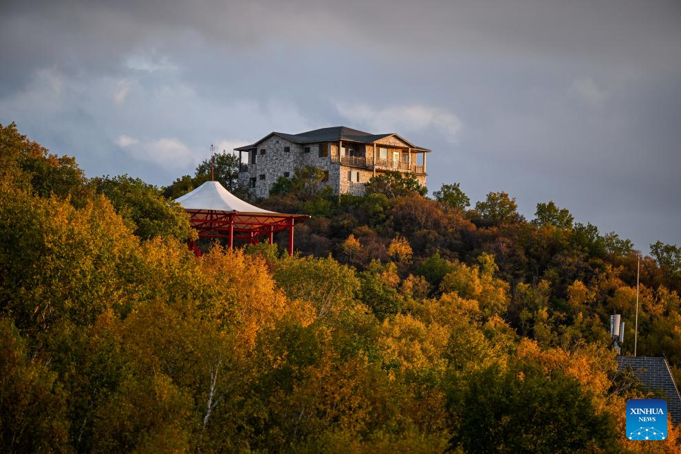 Autumn scenery of China's Inner Mongolia