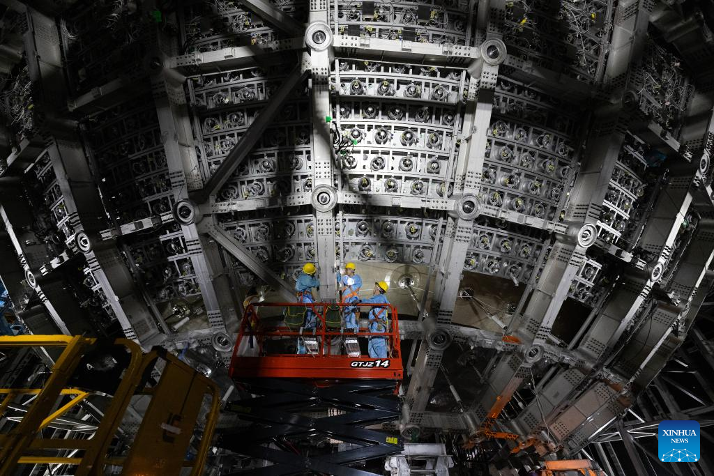 China builds huge underground transparent sphere to trap 