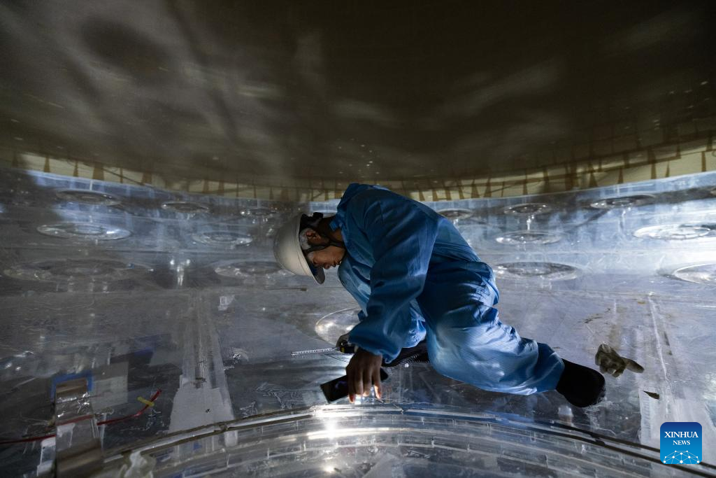 China builds huge underground transparent sphere to trap 