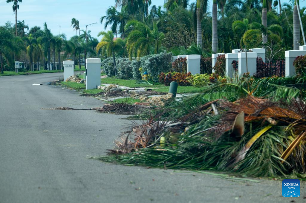 Hurricane Milton plows across U.S. Florida, leaving at least 10 dead