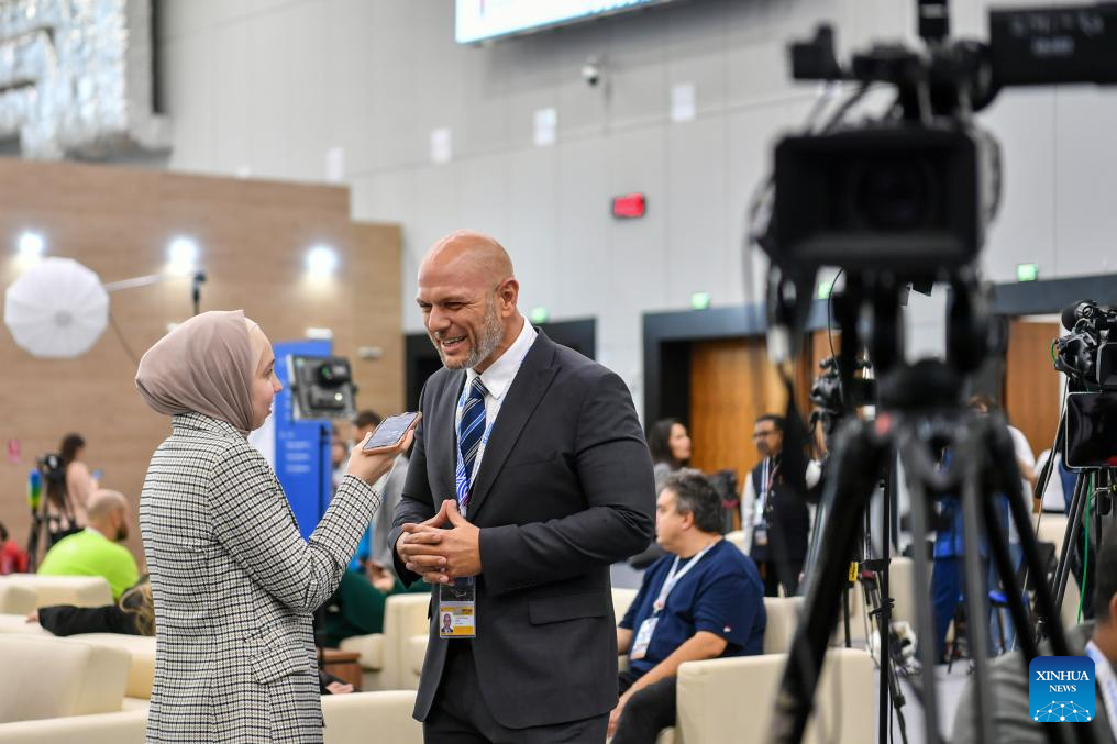 In pics: media center of 16th BRICS Summit in Kazan