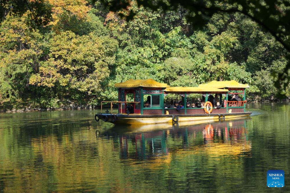 Autumn scenery of Summer Palace in Beijing