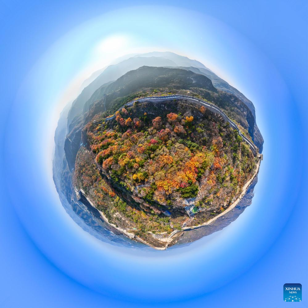 Morning view of Badaling section of Great Wall in Beijing