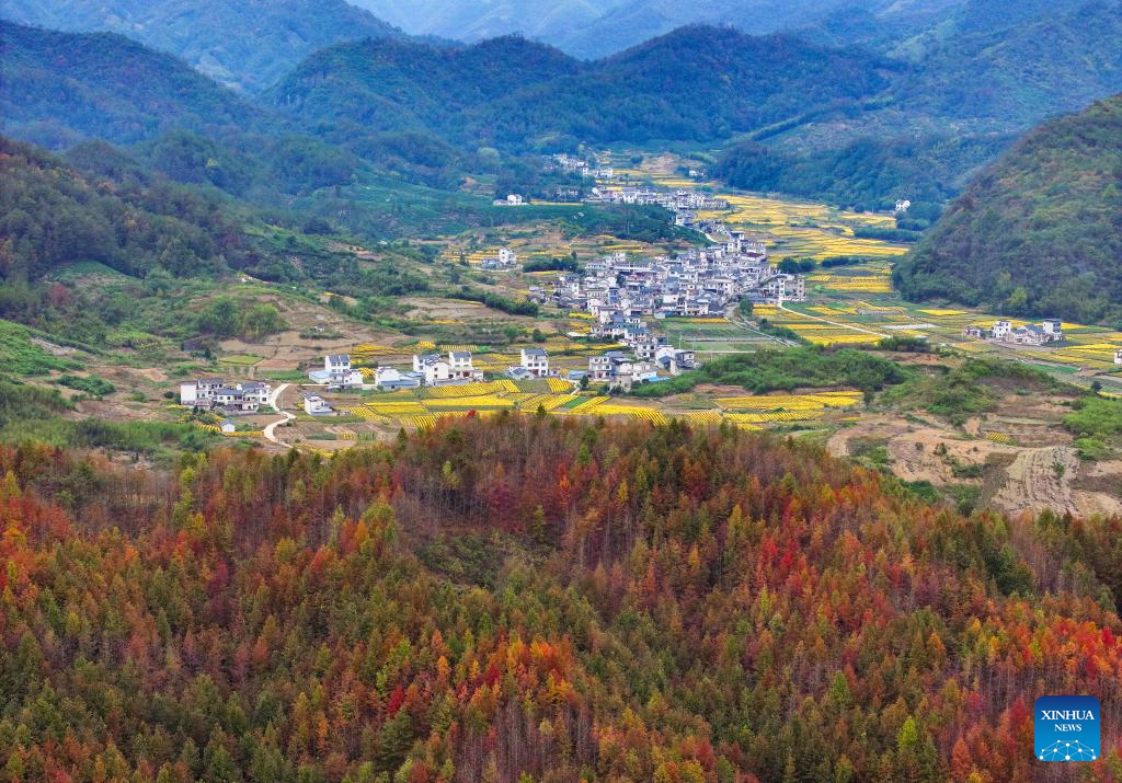 Charming autumn scenery across China