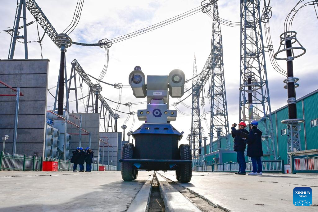 New ultra-high voltage project begins operation in north China