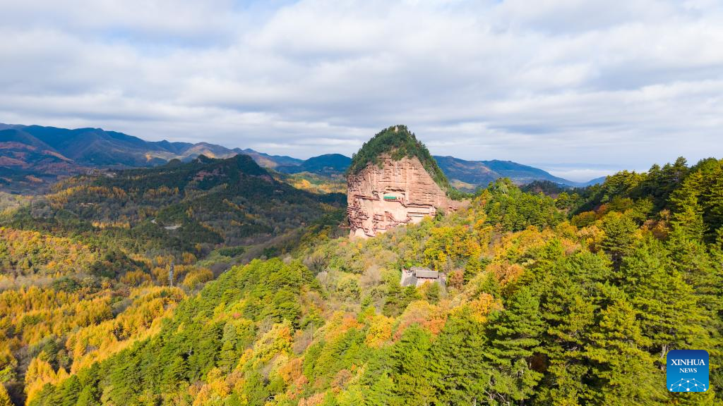 Protection and restoration work carried out at Maiji Mountain Grottoes in NW China