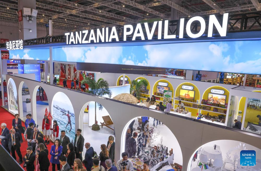 In pics: pavilions of guest countries of honor at 7th CIIE