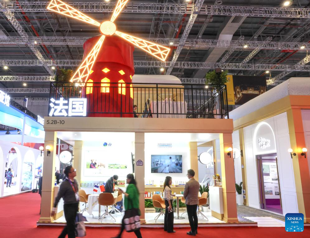 In pics: pavilions of guest countries of honor at 7th CIIE