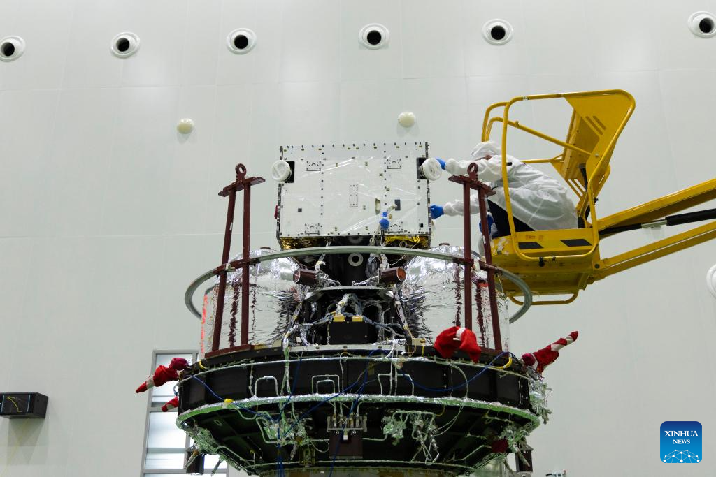 China-Europe SMILE satellite to depart for Europe