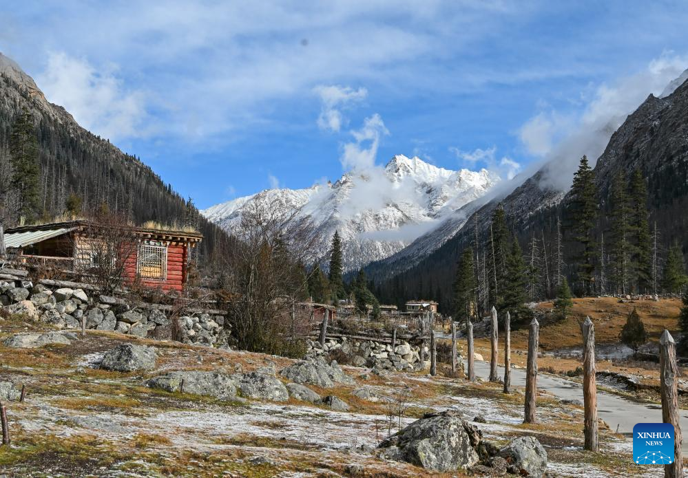 Scenery of Duopugou scenic spot in Sichuan, SW China